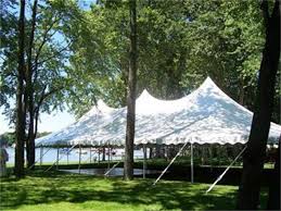40' x 80' White Canopy Tent