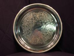 Silver Serving Tray (18