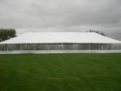 40' x 100' White Frame Tent